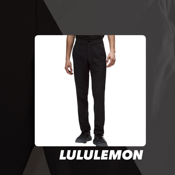 EUC Lululemon Black Commission slim Fit Pants